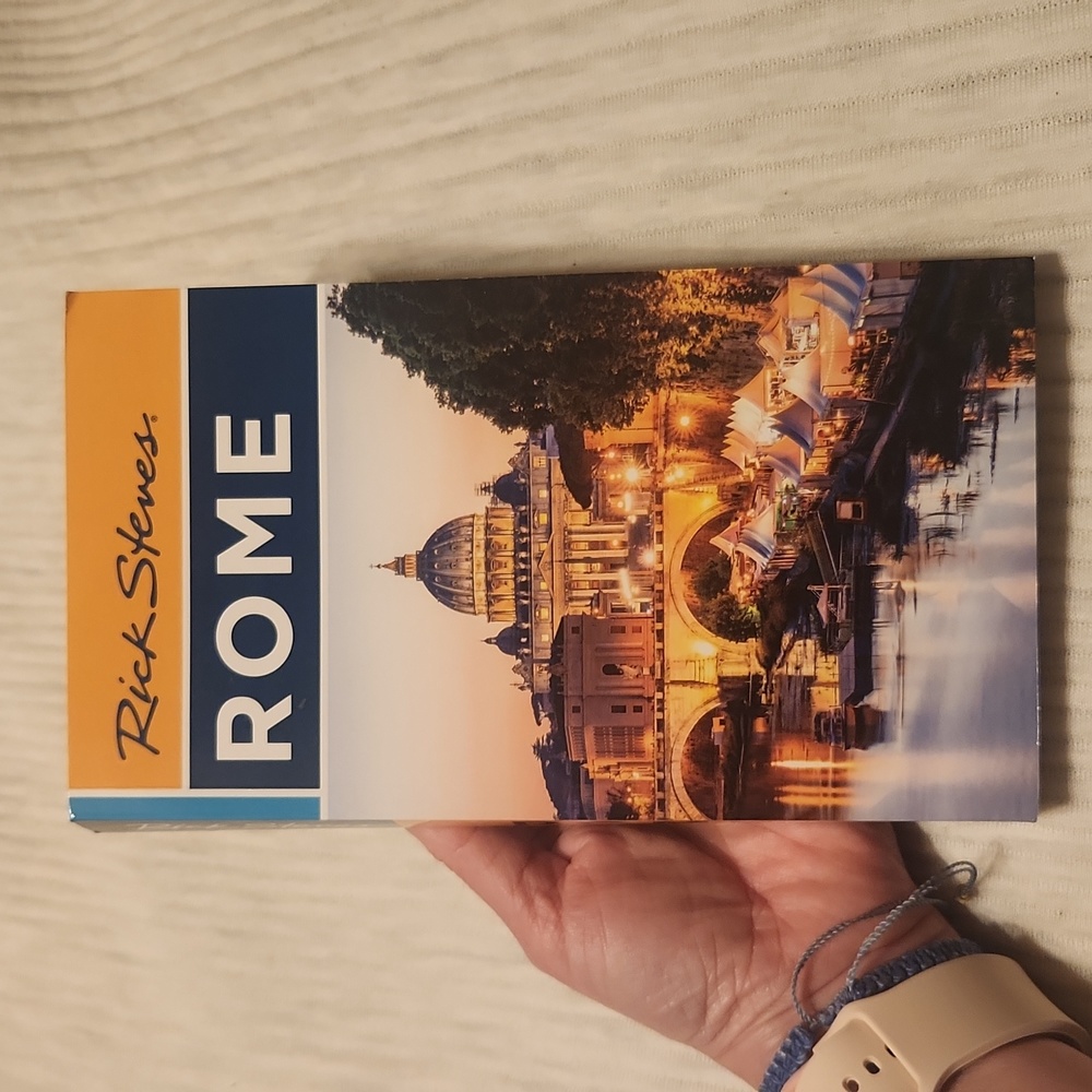 Rick Steves Rome 2022 book.